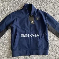 【新品】定価1.4万　ジャケット ゴルフウェア　ネイビー Sサイズ タグ付き