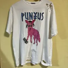 PUNYUS アートプリント Tシャツのサムネイル