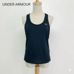 アンダーアーマー HeatGear タンクトップ＆スポーツブラ 2点セット 黒