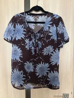 花柄シアーブラウス キャミソール付きセットサイズ8のサムネイル
