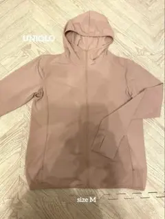 UNIQLO エアリズム パーカー ピンク M