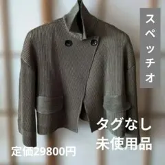 専用❣️　美品スペッチオグレー 羽織り　　シャトルプリーツ　未使用品のサムネイル