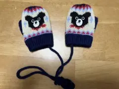 クマデザイン ニットミトン Sサイズ