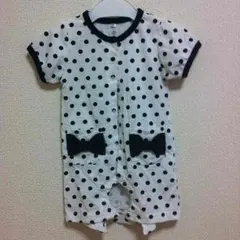 水玉 ロンパース