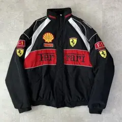 archive フェラーリ 中綿入り ブルゾン/XL/レーシング