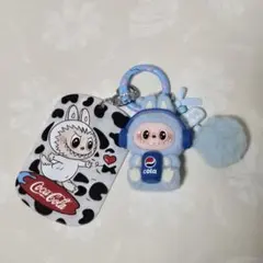 Coca-Cola Pepsi ラブブキーホルダー