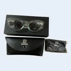 DUCO クリア キャットアイ サングラス 偏光レンズ　UVカットのサムネイル
