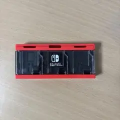 Nintendo Switch ゲームカードケース レッド