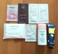 キュレル 化粧下地 & ハンドクリーム & サンプルのおまけ付き