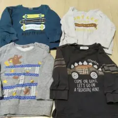 【5点セット】トレーナー4点とズボン 90