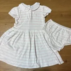 Ralph Lauren ピンクストライプ ワンピース 90cm