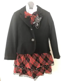 入学式　キッズスーツ 120cm 女の子　おまけ付き♪