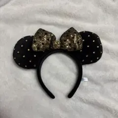 東京ディズニーリゾート カチューシャ ブラック ゴールドのサムネイル
