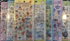 【新品未使用】ボンボンドロップシール7種類
