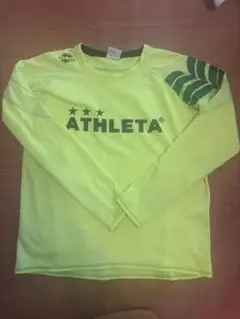 ATHLETA 蛍光イエロー 長袖シャツ