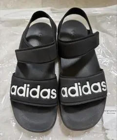 極美品　アディダスadidas スポーツサンダル ブラック　24cmのサムネイル