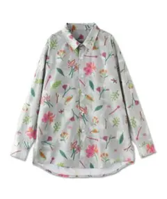 common noun Flower Ran Miyazaki 長袖シャツ　M