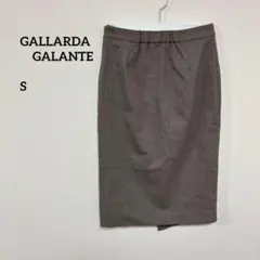 GALLARDA GALANTE NAVY チェック柄タイトスカートc174③