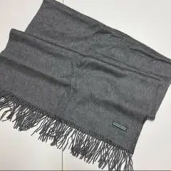 STYLISH LIFE マフラー　グレー　ストール　大判　フリンジ　未使用