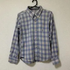 リーバイス　チェックシャツ　サドルマン刺繍