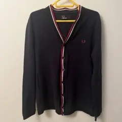 FRED PERRY ネイビー カーディガン S