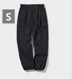 ユニクロイージーカーゴパンツ ワイドシルエット アクティブウェア ワークパンツS