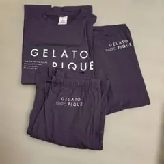 GELATO PIQUE パジャマセット ダークグレー