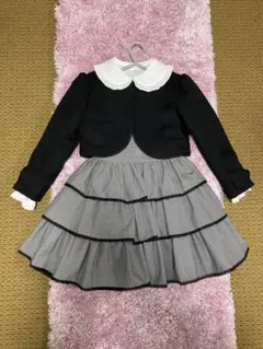 入学式　卒園式　フォーマル　ワンピース　ブラウス　セットアップ　120cm