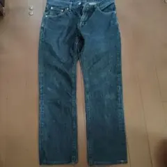 GU ストレートデニム 83cm ダークブルー
