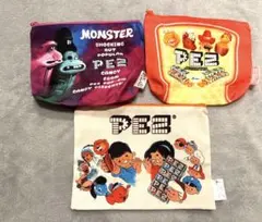 ③PEZ ポーチ ガチャガチャ