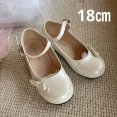 arisanaホワイトリボン付きフォーマルシューズ