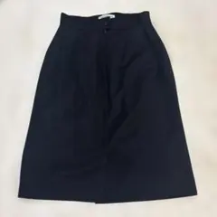 MaxMara マックスマーラ スカート スリット　オフィス　ブラック　Ｌ