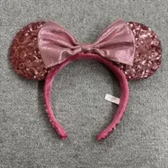 ミッキー耳カチューシャ ピンク