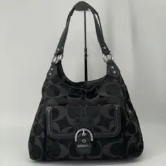 COACH シグネチャー 肩掛け バッグ F24742 【中古】