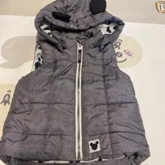 H&M Disney ミッキーマウス ダウンベスト 92サイズ