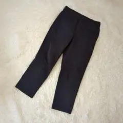 ユニクロ　スマートアンクルパンツ2WAYストレッチ　ブラック　S