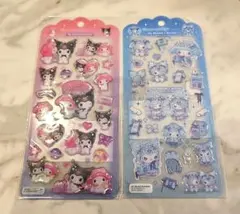 【新品】サンリオ ドロップジュエリーシール マイメロ&クロミ