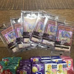 遊戯王　セブンイレブン　ハイチュウ ブラックマジシャンガール　6枚 セット