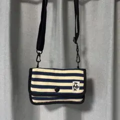 CHUMS ストライプ ショルダーバッグ