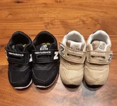 New Balance 996 黒・ベージュ２足セット　12.5cm 双子