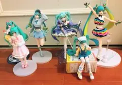 初音ミクシリーズプライズフィギュア21体セット 初音ミクシリーズプライズフィギュア21体セット