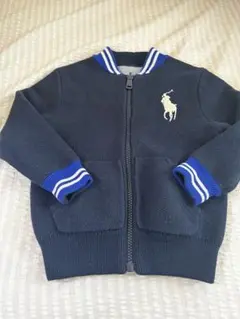 ラルフローレン　リバーシブル　ニットカーディガン