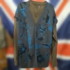 ブラックFRIDAY割り‼️RAGEBLUEニットベスト　オーバーサイズタイプ