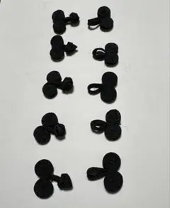 ボタン　チャイナボタン黒