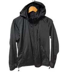 バーバリーブラックレーベル ジャケット フード ブラック Mサイズ