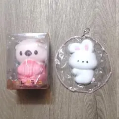 【新品・未使用】ブルーム マドレーヌラッコ うさぎ スクイーズ セット