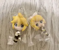初音ミク　こっちむいてfig.　鏡音リン　鏡音レン　2点セット　カプセルトイ