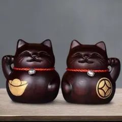 金運・招福【招き猫】ペア招き猫 縁起物 幸運 繁盛 贈り物 開運 風水