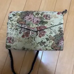 LOWRYS FARM ショルダーバッグ 花柄