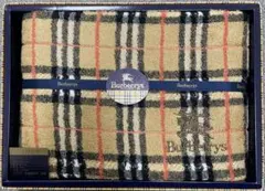 新品未使用✨ バーバリー　バスタオルセット　ノバチェック　刺繍ロゴ　西川産業　綿 新品未使用】BURBERRY バーバリー バスタオル ノバチェック 西川